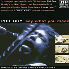 Say What You Mean — Phil Guy album cover